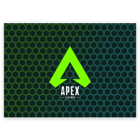 Поздравительная открытка с принтом APEX LEGENDS / АПЕКС ЛЕГЕНД в Екатеринбурге, 100% бумага | плотность бумаги 280 г/м2, матовая, на обратной стороне линовка и место для марки
 | apex | game | games | legend | legends | logo | апекс | битва | игра | игры | королевская | легенд | легендс | лого | логотип | логотипы | символ | символы