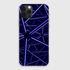 Чехол для iPhone 12 Pro Max с принтом BlueGANG в Екатеринбурге, Силикон |  | abstraction | blue | forms | glow | led | neon | абстракция | неон | светодиод | свечение | синий | формы