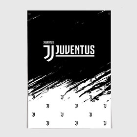 Постер с принтом JUVENTUS / ЮВЕНТУС в Екатеринбурге, 100% бумага
 | бумага, плотность 150 мг. Матовая, но за счет высокого коэффициента гладкости имеет небольшой блеск и дает на свету блики, но в отличии от глянцевой бумаги не покрыта лаком | 