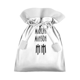 Подарочный 3D мешок с принтом Marilyn Manson в Екатеринбурге, 100% полиэстер | Размер: 29*39 см | manson | marilyn | marilyn manson | мэнсон | мэрилин | мэрилин мэнсон