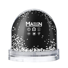 Снежный шар с принтом Marilyn Manson в Екатеринбурге, Пластик | Изображение внутри шара печатается на глянцевой фотобумаге с двух сторон | manson | marilyn | marilyn manson | мэнсон | мэрилин | мэрилин мэнсон