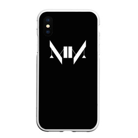 Чехол для iPhone XS Max матовый с принтом Marilyn Manson в Екатеринбурге, Силикон | Область печати: задняя сторона чехла, без боковых панелей | manson | marilyn | marilyn manson | мэнсон | мэрилин | мэрилин мэнсон