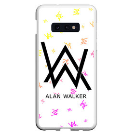 Чехол для Samsung S10E с принтом ALAN WALKER АЛАН УОКЕР в Екатеринбурге, Силикон | Область печати: задняя сторона чехла, без боковых панелей | alan | faded | house | logo | music | walker | алан | вокер | волкер | диджей | лого | логотип | логотипы | музыка | музыкант | символ | символы | танцеальная | уокер | хаус | электронная