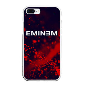 Чехол для iPhone 7Plus/8 Plus матовый с принтом EMINEM ЭМИНЕМ в Екатеринбурге, Силикон | Область печати: задняя сторона чехла, без боковых панелей | Тематика изображения на принте: eminem | logo | music | oldschool | rap | raper | еминем | лого | логотип | логотипы | музыка | музыкант | олдскул | рэп | рэпер | рэппер | символ | символы | эминем