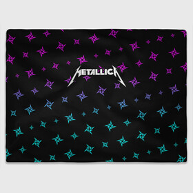 Плед 3D с принтом METALLICA / МЕТАЛЛИКА в Екатеринбурге, 100% полиэстер | закругленные углы, все края обработаны. Ткань не мнется и не растягивается | Тематика изображения на принте: hetfield | james | logo | metal | metalica | metallica | music | rock | star | джеймс | звезда | знак | ларс | лого | логотип | логотипы | метал | металика | металлика | музыка | рок | символ | символы | ульрих | хэтфилд