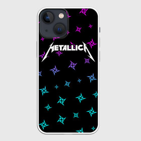 Чехол для iPhone 13 mini с принтом METALLICA   МЕТАЛЛИКА в Екатеринбурге,  |  | hetfield | james | logo | metal | metalica | metallica | music | rock | star | джеймс | звезда | знак | ларс | лого | логотип | логотипы | метал | металика | металлика | музыка | рок | символ | символы | ульрих | хэтфилд