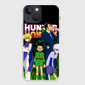 Чехол для iPhone 13 mini с принтом Хантер много героев в Екатеринбурге,  |  | anime | hunter x hunter | аниме | гон фрикс | манга | охотник х охотник | хантер хантер | хантеры