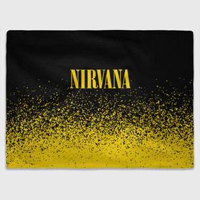Плед 3D с принтом NIRVANA / НИРВАНА в Екатеринбурге, 100% полиэстер | закругленные углы, все края обработаны. Ткань не мнется и не растягивается | band | cobain | face | kurt | logo | music | nirvana | rock | rocknroll | группа | кобейн | курт | лого | логотип | музыка | музыкальная | нирвана | рожица | рок | рокнролл | символ