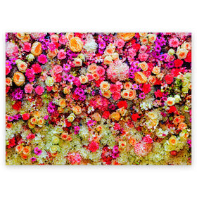Поздравительная открытка с принтом Цветы в Екатеринбурге, 100% бумага | плотность бумаги 280 г/м2, матовая, на обратной стороне линовка и место для марки
 | весна | красивые цветы | красота | милые цветы | орхидея | пион | роза | розы | ромашка | сад | сирень | фиалка | цветок | цветочки | цветы