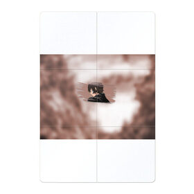 Магнитный плакат 2Х3 с принтом Дазай Осаму в Екатеринбурге, Полимерный материал с магнитным слоем | 6 деталей размером 9*9 см | bungou stray dogs | dazai | osamu | бродячие псы | великий | дазай | осаму