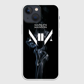 Чехол для iPhone 13 mini с принтом TRDMrnMsn, Marilyn Manson в Екатеринбурге,  |  | art | logo | manson | marilyn | rock | usa | великий | лого | логотип | мэнсон | мэрилин | рок | ужасный