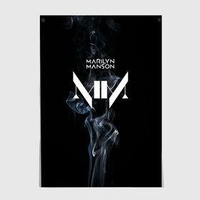 Постер с принтом TRDMrnMsn, Marilyn Manson в Екатеринбурге, 100% бумага
 | бумага, плотность 150 мг. Матовая, но за счет высокого коэффициента гладкости имеет небольшой блеск и дает на свету блики, но в отличии от глянцевой бумаги не покрыта лаком | art | logo | manson | marilyn | rock | usa | великий | лого | логотип | мэнсон | мэрилин | рок | ужасный