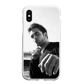 Чехол для iPhone XS Max матовый с принтом ROBERT PATTINSON в Екатеринбурге, Силикон | Область печати: задняя сторона чехла, без боковых панелей | batman | devil all the time | robert pattinson | the batman | twilight | бетмен | бэтмен | дьявол всегда здесь | роберт паттинсон | сумерки