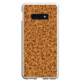 Чехол для Samsung S10E с принтом Пшено в Екатеринбурге, Силикон | Область печати: задняя сторона чехла, без боковых панелей | Тематика изображения на принте: bread | millet | вкусно | еда | прикол | пшено | хлеб