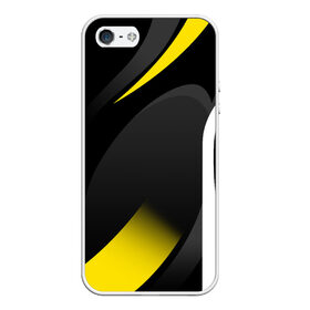 Чехол для iPhone 5/5S матовый с принтом SPORT WEAR YELLOW в Екатеринбурге, Силикон | Область печати: задняя сторона чехла, без боковых панелей | Тематика изображения на принте: abstraction | geometry | neon | sport | sport wear | texture | абстракция | брызги | геометрия | краски | красный | линии | неон | неоновый | полосы | соты | спорт | спортивная одежда | спортивная форма | текстура | фигуры