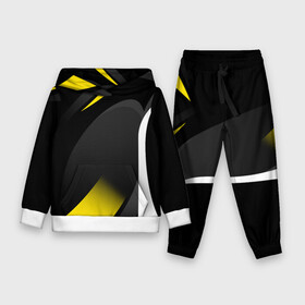 Детский костюм 3D (с толстовкой) с принтом SPORT WEAR YELLOW в Екатеринбурге,  |  | abstraction | geometry | neon | sport | sport wear | texture | абстракция | брызги | геометрия | краски | красный | линии | неон | неоновый | полосы | соты | спорт | спортивная одежда | спортивная форма | текстура | фигуры