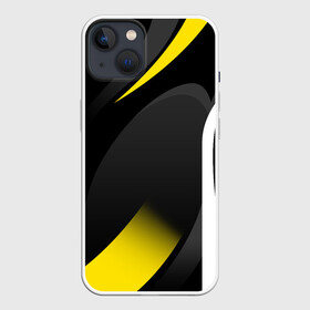 Чехол для iPhone 13 с принтом SPORT WEAR YELLOW в Екатеринбурге,  |  | abstraction | geometry | neon | sport | sport wear | texture | абстракция | брызги | геометрия | краски | красный | линии | неон | неоновый | полосы | соты | спорт | спортивная одежда | спортивная форма | текстура | фигуры