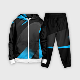 Детский костюм 3D с принтом SPORT WEAR BLUE в Екатеринбурге,  |  | abstraction | geometry | neon | sport | sport wear | texture | абстракция | брызги | геометрия | краски | красный | линии | неон | неоновый | полосы | синий | соты | спорт | спортивная одежда | спортивная форма | текстура