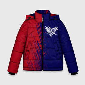 Зимняя куртка для мальчиков 3D с принтом VELIAL SQUAD в Екатеринбурге, ткань верха — 100% полиэстер; подклад — 100% полиэстер, утеплитель — 100% полиэстер | длина ниже бедра, удлиненная спинка, воротник стойка и отстегивающийся капюшон. Есть боковые карманы с листочкой на кнопках, утяжки по низу изделия и внутренний карман на молнии. 

Предусмотрены светоотражающий принт на спинке, радужный светоотражающий элемент на пуллере молнии и на резинке для утяжки | velial squad | велиал сквад