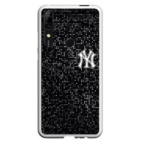 Чехол для Honor P Smart Z с принтом New York Yankees в Екатеринбурге, Силикон | Область печати: задняя сторона чехла, без боковых панелей | Тематика изображения на принте: baseball | fashion | game | glitch | new york | sport | бейсбол | игра | мода | нью йорк | спорт