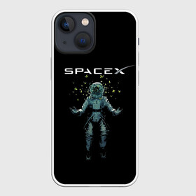 Чехол для iPhone 13 mini с принтом Космос в Екатеринбурге,  |  | spacex | звезды | илон маск | космонавт | космос | скафандр | технологии