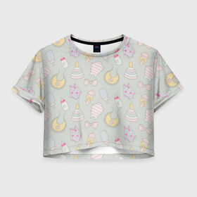 Женская футболка Crop-top 3D с принтом Гринч 3D/ The Grinch в Екатеринбурге, 100% полиэстер | круглая горловина, длина футболки до линии талии, рукава с отворотами | the grinch | гринч | для детей | мультфильм | рождество