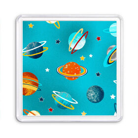 Магнит 55*55 с принтом Необычные планеты в Екатеринбурге, Пластик | Размер: 65*65 мм; Размер печати: 55*55 мм | Тематика изображения на принте: арт | бирюзовый | венера | звезда | звёзды | земля | марс | планета | планеты | рисунок | рисунок карандашом | сатурн | синий