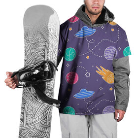 Накидка на куртку 3D с принтом Космические туристы в Екатеринбурге, 100% полиэстер |  | Тематика изображения на принте: арт | венера | звезда | звёзды | земля | инопланетяне | космос | марс | нло | ночь | планета | планеты | рисунок | сияние | тарелка | тарелки | юпитер