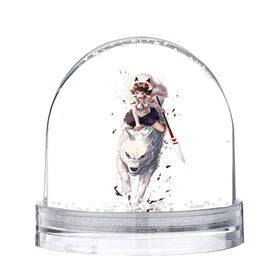 Снежный шар с принтом Принцесса Мононоке в Екатеринбурге, Пластик | Изображение внутри шара печатается на глянцевой фотобумаге с двух сторон | Тематика изображения на принте: аниме | мой сосед тоторо | небесный замок лапута | хаяо миядзаки