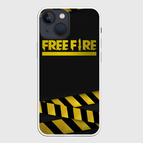 Чехол для iPhone 13 mini с принтом Free Fire в Екатеринбурге,  |  | battlegrounds | free fire | garena | tricks | батл | королевская битва | рояль | фаир | фри фаер | экшн
