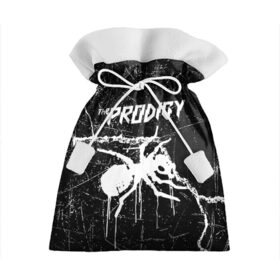 Подарочный 3D мешок с принтом THE PRODIGY. в Екатеринбурге, 100% полиэстер | Размер: 29*39 см | prodigy | the prodigy | дарование | музыка | чудо