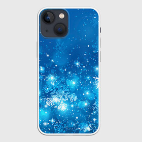 Чехол для iPhone 13 mini с принтом Снежинки. в Екатеринбурге,  |  | abstract | brand | geometry | sport | texture | абстракция | бренд | геометрия | зима | зимние | классика | летние | минимализм | модные | нг | новогодние | новый год | популярные иллюстрации | прикольные картинки