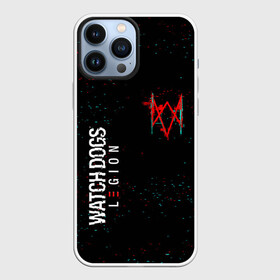 Чехол для iPhone 13 Pro Max с принтом WATCH DOGS LEGION в Екатеринбурге,  |  | Тематика изображения на принте: ded sec | fox | hacker | legion | watch dogs | watch dogs 2 | watch dogs legion | легион | хакер