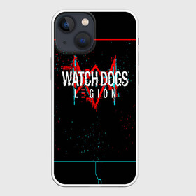 Чехол для iPhone 13 mini с принтом WATCH DOGS LEGION в Екатеринбурге,  |  | ded sec | fox | hacker | legion | watch dogs | watch dogs 2 | watch dogs legion | легион | хакер