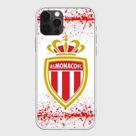 Чехол для iPhone 12 Pro Max с принтом MONACO в Екатеринбурге, Силикон |  | fc | football | football club | france | monaco | sport | нико ковач | спорт | уефа | униформа | фк | фк монако | франция | французская лига 1 | французский футбольный клуб | футбол | фут