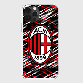 Чехол для iPhone 12 Pro Max с принтом MILAN в Екатеринбурге, Силикон |  | ac milan | fc | football | football club | sport | джузеппе меацца | итальянский футбольный клуб | милан | спорт | стефано пиоли | уефа | униформа | фирменные цвета | фк | футбол | футбольный клуб