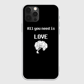 Чехол для iPhone 12 Pro Max с принтом UNDERTALE LOVE в Екатеринбурге, Силикон |  | sans | undertale | андертале | андертейл | игра | подземная история | подземная сказка | санс | ундертале