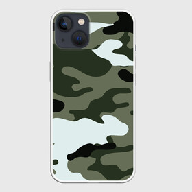 Чехол для iPhone 13 с принтом camouflage 2 в Екатеринбурге,  |  | армия россии | войска | камуфляж | орнамент | узор
