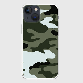 Чехол для iPhone 13 mini с принтом camouflage 2 в Екатеринбурге,  |  | Тематика изображения на принте: армия россии | войска | камуфляж | орнамент | узор