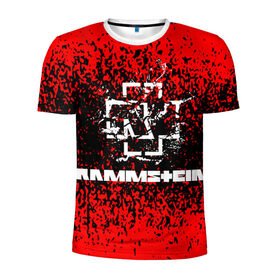 Мужская футболка 3D спортивная с принтом Rammstein. в Екатеринбурге, 100% полиэстер с улучшенными характеристиками | приталенный силуэт, круглая горловина, широкие плечи, сужается к линии бедра | music | rammstein | rock | индастриал метал | метал группа | музыка | музыкальная группа | немецкая метал группа | рамштайн | рок | хард рок