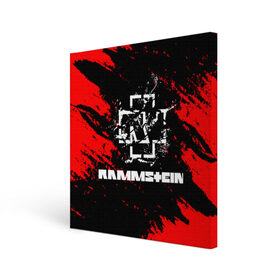 Холст квадратный с принтом Rammstein. в Екатеринбурге, 100% ПВХ |  | music | rammstein | rock | индастриал метал | метал группа | музыка | музыкальная группа | немецкая метал группа | рамштайн | рок | хард рок