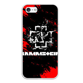 Чехол для iPhone 5/5S матовый с принтом Rammstein. в Екатеринбурге, Силикон | Область печати: задняя сторона чехла, без боковых панелей | music | rammstein | rock | индастриал метал | метал группа | музыка | музыкальная группа | немецкая метал группа | рамштайн | рок | хард рок