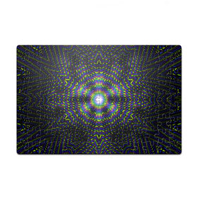 Пазл магнитный 126 элементов с принтом Illusion в Екатеринбурге, полимерный материал с магнитным слоем | 126 деталей, размер изделия —  180*270 мм | abstraction | colorful | illusion | pattern | stereo | абстракция | иллюзия | разноцветный | стерео | узор