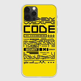 Чехол для iPhone 12 Pro Max с принтом КОД программирование code в Екатеринбурге, Силикон |  | Тематика изображения на принте: code | cyberpunk | danger | error | hacking | input | money | personal data | programming | security