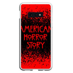 Чехол для Samsung S10E с принтом American Horror Story. в Екатеринбурге, Силикон | Область печати: задняя сторона чехла, без боковых панелей | 