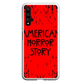 Чехол для Honor 20 с принтом American Horror Story. в Екатеринбурге, Силикон | Область печати: задняя сторона чехла, без боковых панелей | 