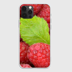 Чехол для iPhone 12 Pro Max с принтом Малина в Екатеринбурге, Силикон |  | Тематика изображения на принте: еда | красная | красные | лист | листок | листочек | листья | малина | малинка | природа | растение | растения | ягода | ягодка | ягодки | ягоды