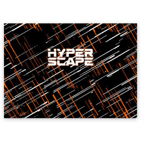 Поздравительная открытка с принтом Hyper Scape. в Екатеринбурге, 100% бумага | плотность бумаги 280 г/м2, матовая, на обратной стороне линовка и место для марки
 | esport | games | hyper scape | twitch | игроки | игролюбители | игроманы | игры | киберспорт | королевская битва | корона | твич | хупер скайп | хупер скайпе