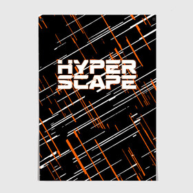 Постер с принтом Hyper Scape. в Екатеринбурге, 100% бумага
 | бумага, плотность 150 мг. Матовая, но за счет высокого коэффициента гладкости имеет небольшой блеск и дает на свету блики, но в отличии от глянцевой бумаги не покрыта лаком | esport | games | hyper scape | twitch | игроки | игролюбители | игроманы | игры | киберспорт | королевская битва | корона | твич | хупер скайп | хупер скайпе