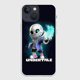 Чехол для iPhone 13 mini с принтом UNDERTALE в Екатеринбурге,  |  | sans | undertale | андертале | андертейл | игра | подземная история | подземная сказка | санс | ундертале